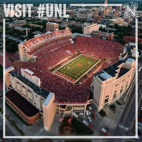Towering over the sprawling lincoln campus, memorial stadium rises high into the horizon for all big red faithful to see. Memorial Stadium | Nebraska cornhuskers football, Husker ...