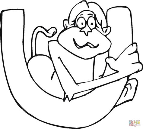 Free letter u coloring pages to print for kids. Letter u coloring page | Free Printable Coloring Pages