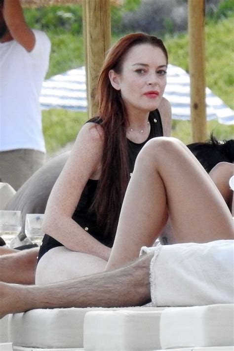 Actress, singer, and entrepreneur lindsay lohan is expanding her business empire with the launch of lohan beach house in mykonos, greece. Lindsay Lohan at Lohan Beach Club in Mykonos | GotCeleb