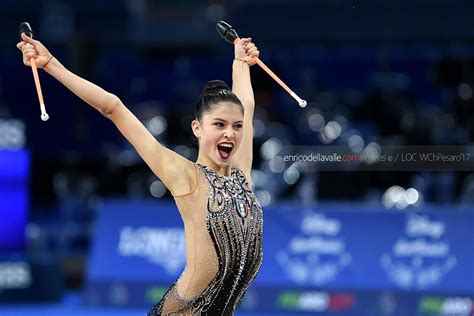 Baldassarri milena ita 2018 rhythmic worlds sofia bul qualifications ribbon. Milena Baldassarri (Italy), World Championships (Pesaro) 2017