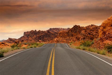 Sunset over barker dam area. The Best Road Trips in the American West - Be My Travel Muse