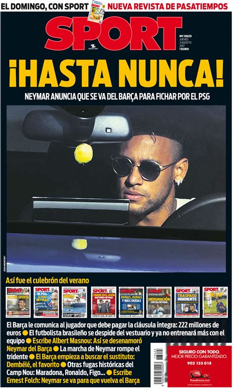 Ya salió la portada de SPORT