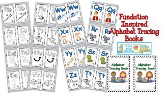 Fundations Inspired Alphabet Tracing Books: Guided Reading | Fundations, Guided reading, A day ...