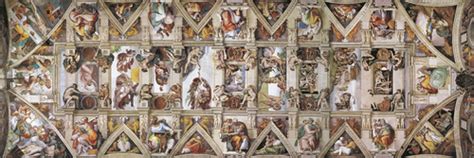 The ceiling of the sistine chapel is one of michelangelo's most famous works. The Sistine Chapel Ceiling by Michelangelo - 1000pc Jigsaw ...