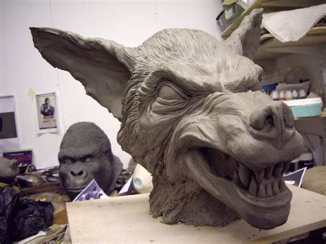 speed-sculpt-werewolf-by-kanut1-deviantart-com-on-@deviantart-werewolf,-sculpting,-deviantart