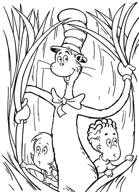 Along with dogs, these animals have been. Free Printable Cat in the Hat Coloring Pages For Kids
