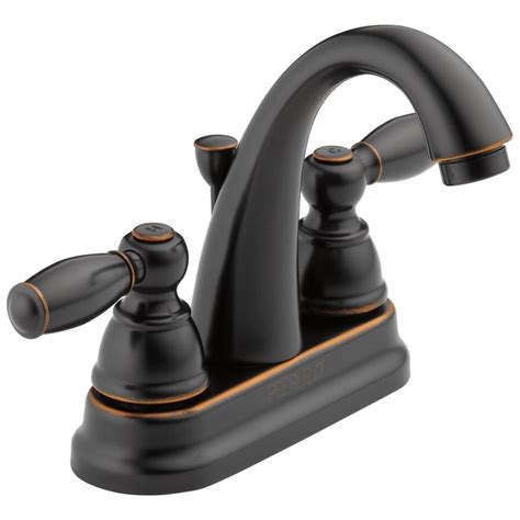 We have thoroughly reviewed the delta faucet range for kitchens, bathrooms and showers. Shop Peerless Apex Oil-Rubbed Bronze 2-Handle 4-in ...
