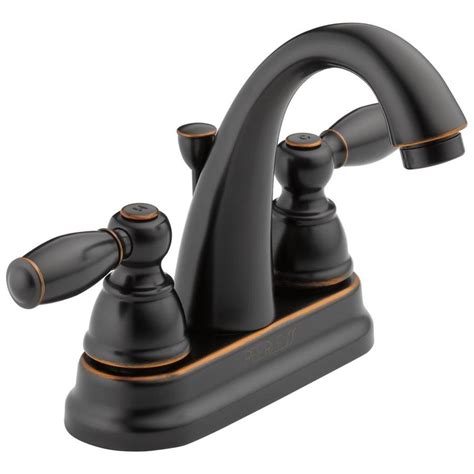 Товар 2 delta bathroom faucet 8 in. Peerless Apex Oil-Rubbed Bronze 2-handle 4-in Centerset ...