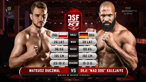 Deji kalejaiye highlights 2016 hd. Full fight: Mateusz Duczmal vs Deji 'Mad Dog' Kalejaiye I ...