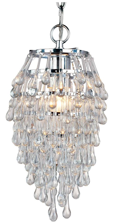 A teardrop trailer and camper is worth investing in for a comfortable road trip with all your needs. Elements Crystal Teardrop 1 Light Mini Chandelier | Mini ...