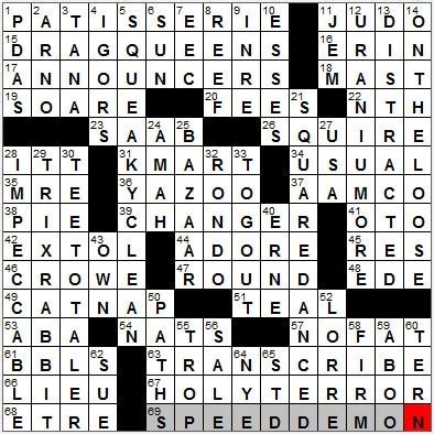 13 answers for the clue cactus on crossword clues, the ultimate guide to solving crosswords. LA Times Crossword Answers 6 Oct 12, Saturday ...