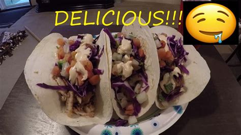 You can totally create some fun food. How to Make Fish Tacos - Blackened Fish Tacos - Blackened ...