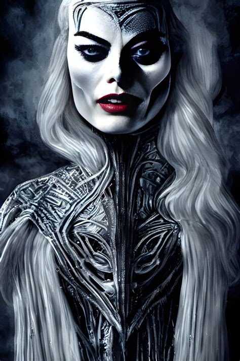 Celebrity AI - Spooktober Edition - Margot Robbie by ShowMeAI on DeviantArt