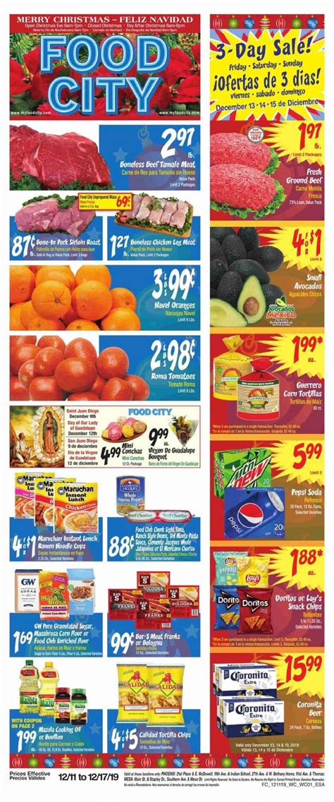 Will travel for great food. Food City Ad Dec 11 - 17, 2019 - WeeklyAds2