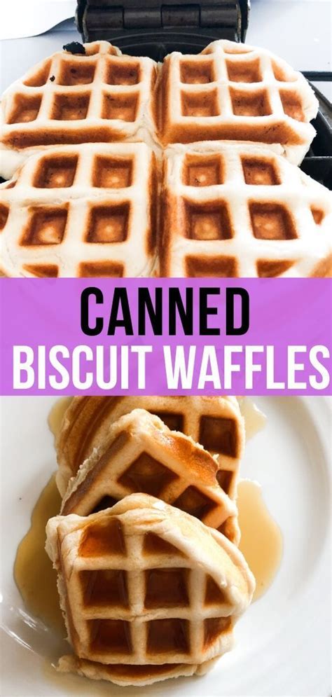 Fill each section and close the lid. Did you know you can use your waffle iron to cook a can of ...