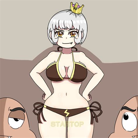 Последние твиты от rule34 (@rule34porn). Rule 34 - big breasts bikini crown cute goomba goombette ...