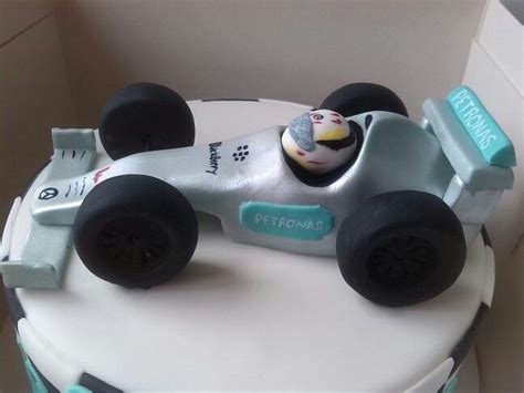 Lewis Hamilton F1 cake | Car cake, Birthdays, Toy car