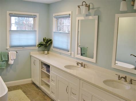 We can install your kitchen. Bright and Airy Master Bathroom Remodel - Chester County ...