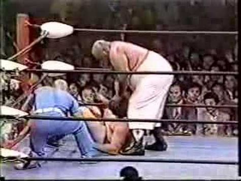 The four horsemen & larry zbyszko vs. Bill Kazmaier Vs Abdullah The Butcher Saturday Night Oct ...