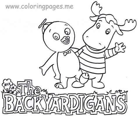 They develop imagination, teach a kid to be accurate and attentive. Backyardigans Color Pages - Coloring Home