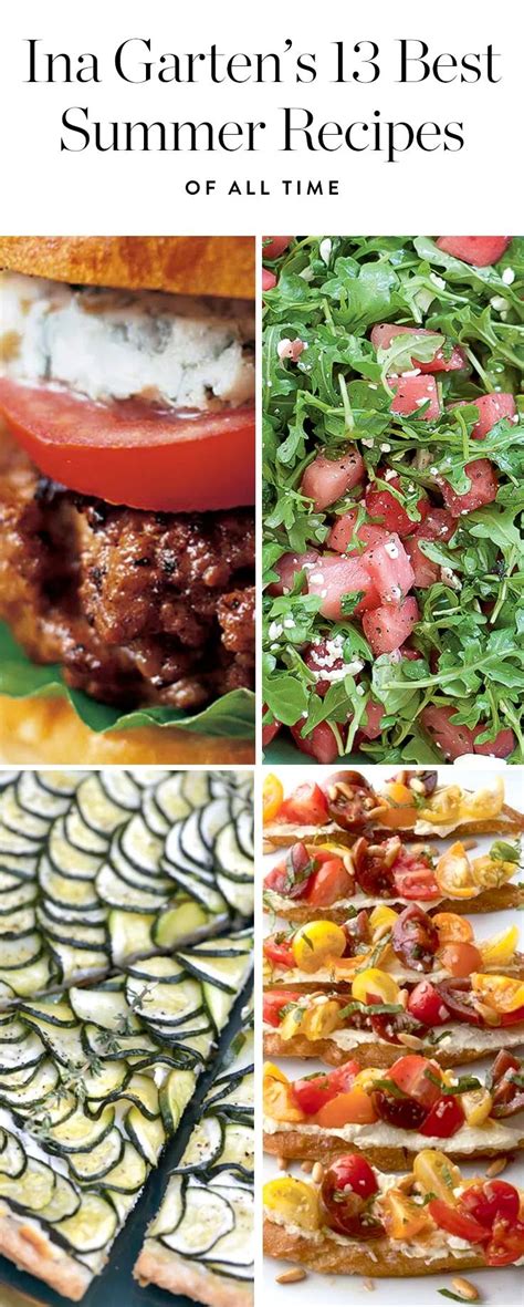 Apr 16, 2020 · ina garten never gets too fussy with food trends or adds unnecessary ingredients—in fact, most of her recipes use staples that you probably have in your house at all times. Ina Garten's 13 Best Summer Recipes of All Time (With ...