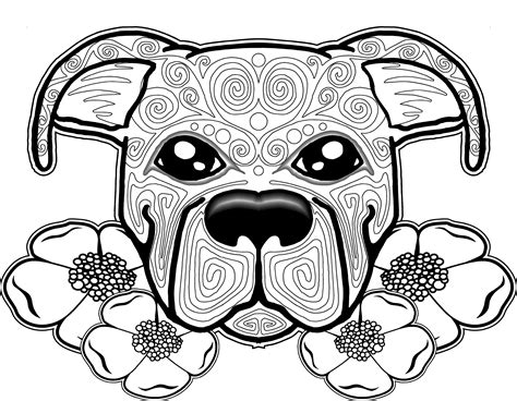 This resplendent mandala coloring page includes gorgeous gems and interwoven swirls to create an elegant page that will be a joy to color. Dog Mandala Coloring Pages at GetDrawings | Free download