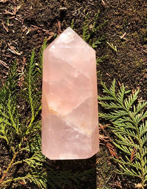 Follow the guided meditation above to open your heart chakra and attune your crystal to learn how to activate an amulet with a wiccan ritual. Large Rose Quartz Crystal 2.2LB 6.2" Point Tower Wand 6 ...