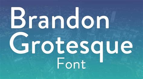 Free to use the brandon grotesque font in an online platform of a personal website. Brandon Grotesque Font Free Download