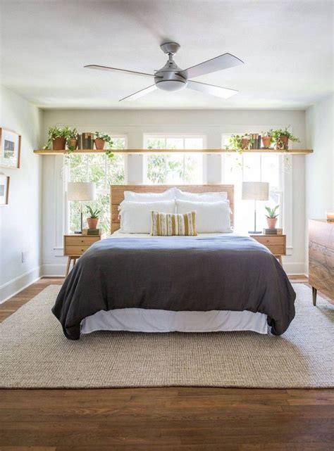 Play with a simple restraint. 30+ Ideas For Placing A Bed In Front Of A Window in 2020 ...