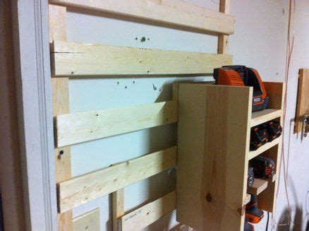 French cleats are one if the best ways to store many of your tools and hardware with easy access in the wall. Small French Cleat Panel - This is how I plan to do some ...