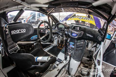 Remarkably, no drivers were injured in the mass collision, dubbed 'the big one' in nascar parlance. #00 Royal Purple Racing / OMSE2 Ford Fiesta ST cockpit at ...