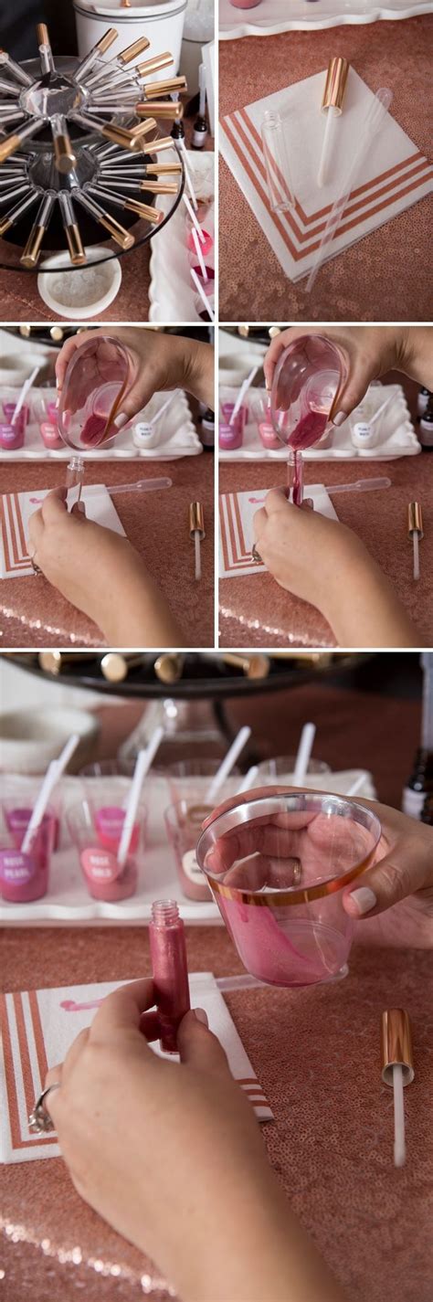 Klutz includes quizzes to determine the perfect combo for each individual. WOW! This DIY Lip Gloss Favor Bar Idea Is Ultra Fabulous ...