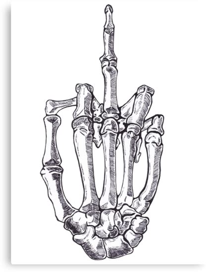 Skeleton Middle Finger Background : Middle Finger Skeleton ...