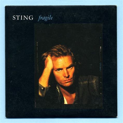 Lacking physical or emotional strength; Sting Fragile CD Maxi - Music Pleasuredome CD DVD Raritäten