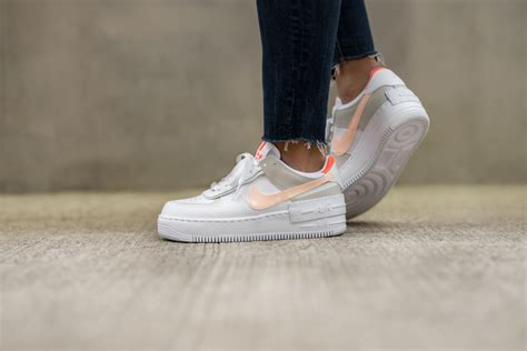 We guarantee authenticity on every sneaker purchase or your money back. Nike Women's Air Force 1 Shadow White/Crimson Tint-Bright ...