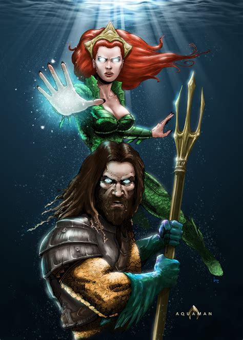 Aquaman is the ruler of the kingdom of atlantis and king of earth's oceans. Aquaman por joseluisrugilo | Dibujando