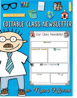 Primary Chalkboard | Class newsletter, Classroom newsletter template, Free classroom newsletter