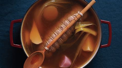 Microwave for about 60 seconds, until the cake is cooked through and the truffle is melted. Beef Tenderloin Poached in Onion Broth Recipe | Recipe | Beef tenderloin, Beef, Tenderloins