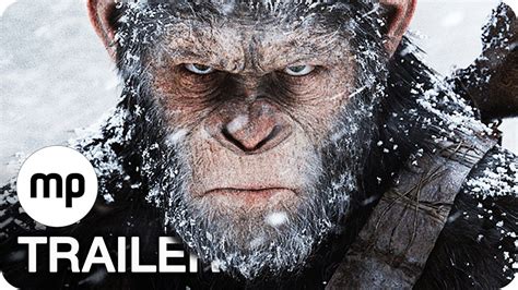 Survival ist ein actionfilm von matt reeves mit andy serkis, woody harrelson und toby kebbell. PLANET DER AFFEN 3: SURVIVAL Trailer 3 German Deutsch ...