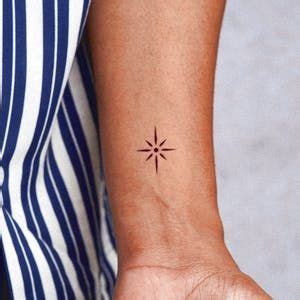 Maya ahmad has a starburst tattoo on her left middle finger. Starburst Tattoo - Semi-Permanent Tattoos by inkbox ...