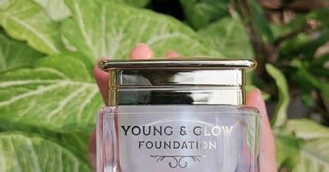 As the young and glow brand. YOUNG & GLOW FOUNDATION