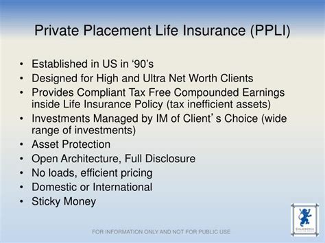 Financial advisors warn policyholders could see higher insurance costs and other fees as a. PPT - Private Placement Life Insurance (PPLI) PowerPoint Presentation - ID:4803342