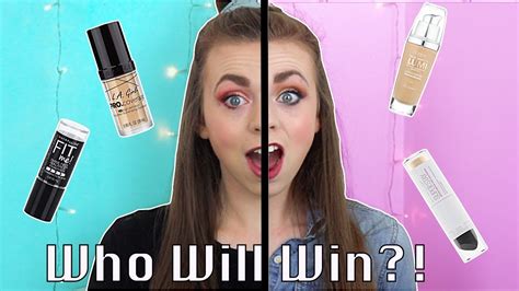 Priced at only 39 cents. Best Drugstore Foundation Under $10??? - YouTube