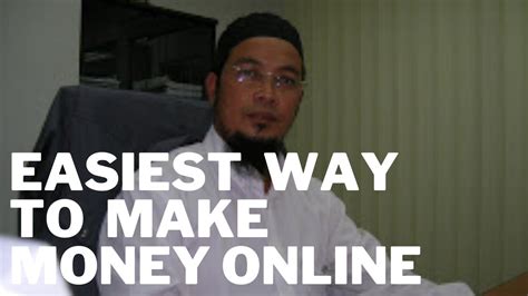 And the gritty matte surface. THE EASIEST WAY TO MAKE MONEY ONLINE - YouTube