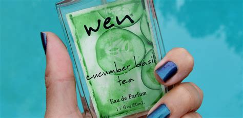 Cucumber aloe is our most clarifying cleansing conditioner. WEN by Chaz Dean Cucumber Basil Tea EDP review