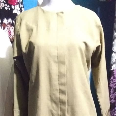 Dengan begitu, saat anda memeriksakannya ke dokter, diagnosis akan lebih mudah dibuat dan perawatan pun jadi bisa lebih cepat dijalankan. Baju Kerja Motif Dress PNS | GO Shop