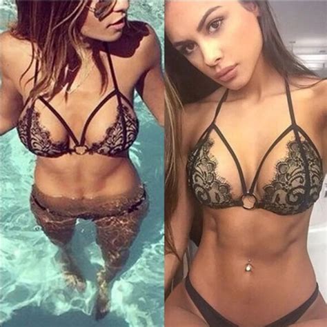 El hilo dental super floss está hecho de seda, especialmente diseñado para pacientes con ortodoncia o puentes fijos. Swim | Lace Black Nude Bikini Swimsuit Set | Poshmark