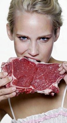Kain had some back issue. Beauty Skin And Body: Real men must eat meat, say women as ...