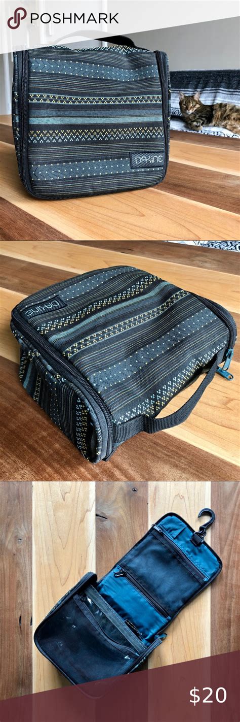 Free uk delivery by amazon. Dakine Patterned Toiletry Bag Black Teal in 2020 | Bags ...