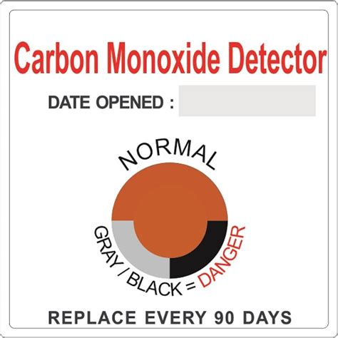 An effective carbon monoxide alarm will detect early levels of co. Inspect USA Generic Carbon Monoxide Safety Badge (cPG) CO ...